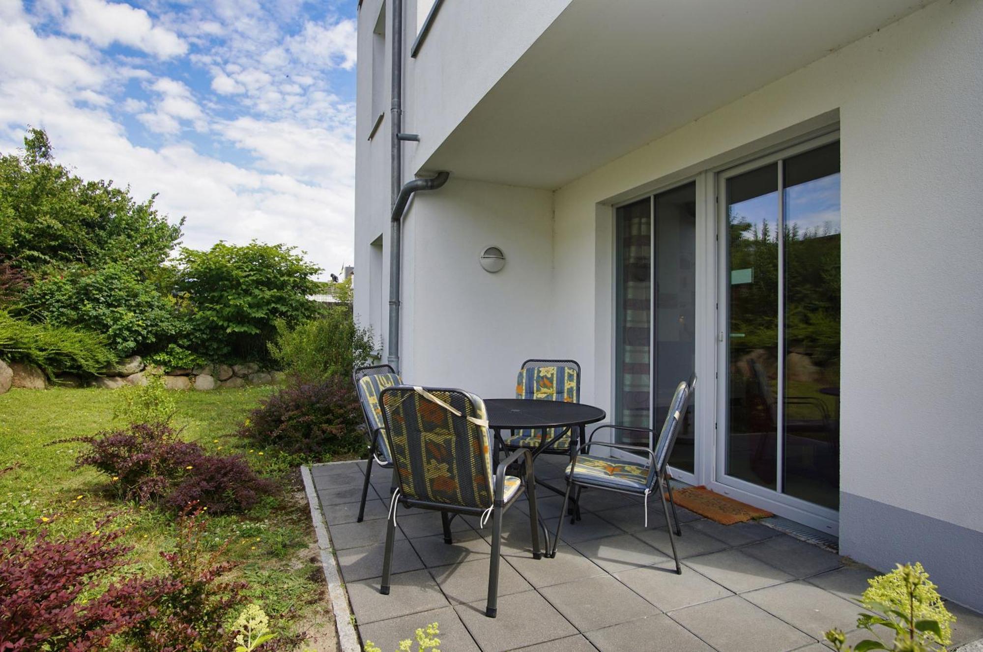 Terrasse, Gratis Nutzung Vom Ahoi Erlebnisbad Und Sauna In Sellin - Villa Antje Fewo 04 Goehren  Ngoại thất bức ảnh